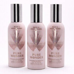 Bath & Body Works 3Pack PURE WONDER Room Spray